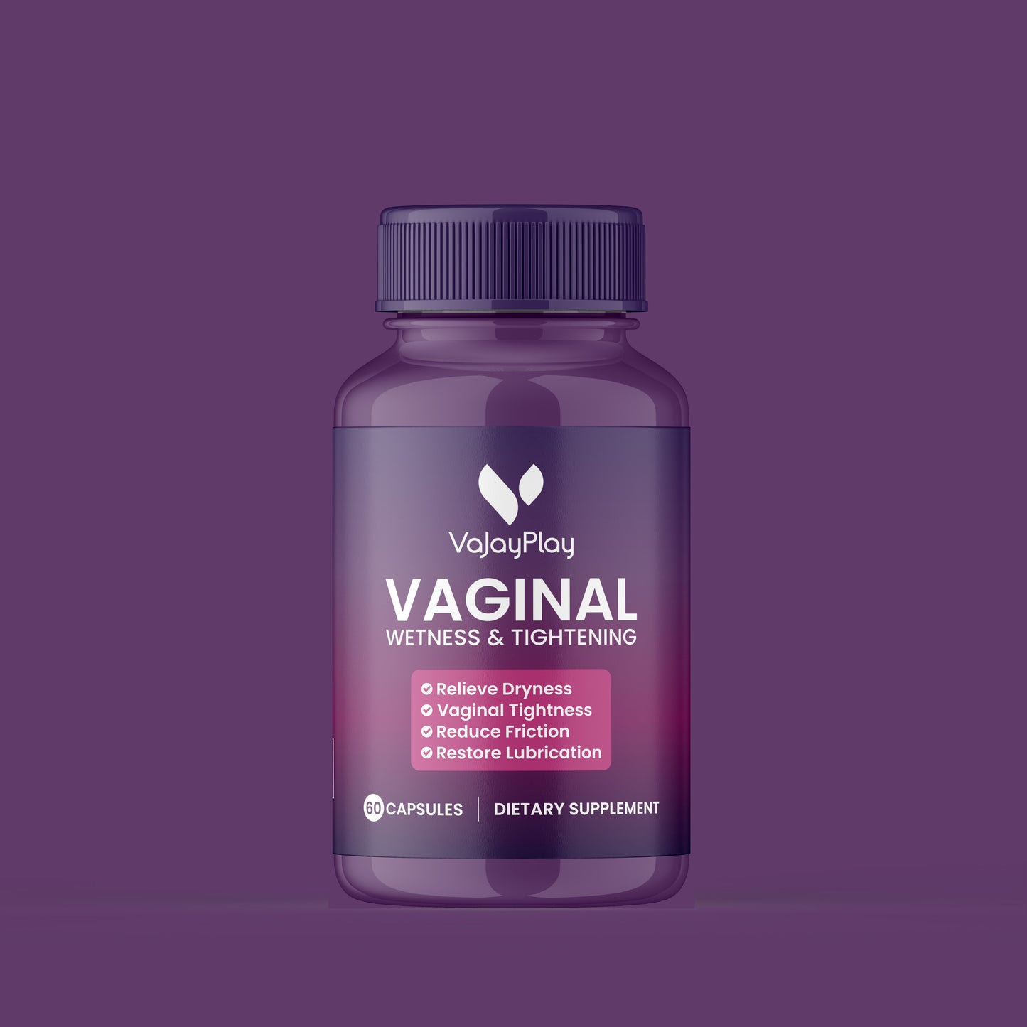 Vaginal Wetness & Tightener - 60 Capsules