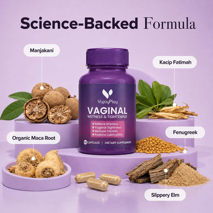 Vaginal Wetness & Tightener - 60 Capsules