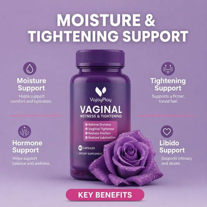 Vaginal Wetness & Tightener - 60 Capsules